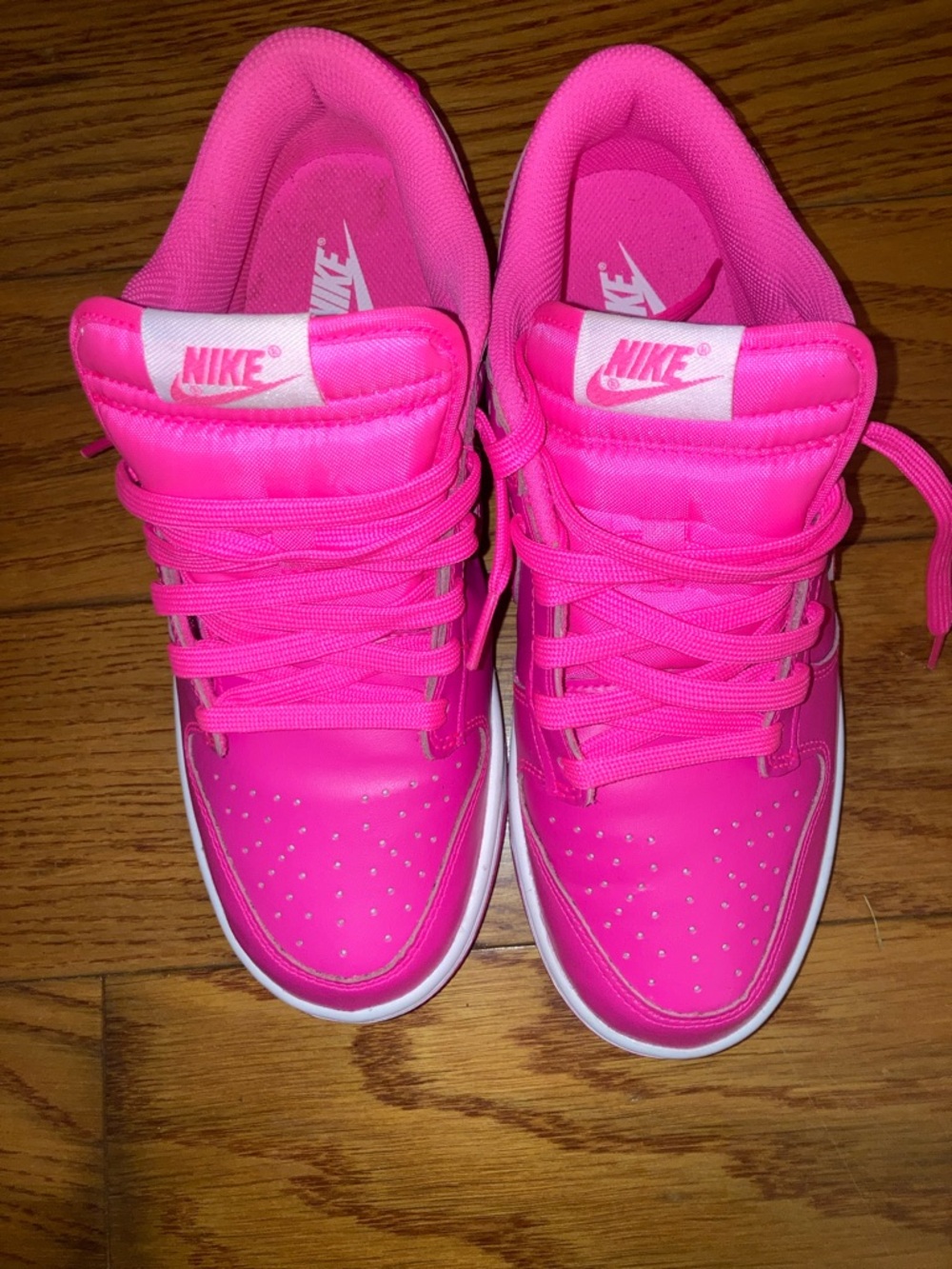 Nike Women’s Hot Pink Low-Top Sneakers